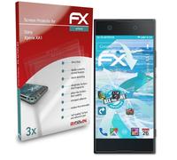 atFoliX 3x Écran protecteur pour Sony Xperia XA1 clair&flexible