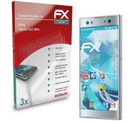 atFoliX 3x Écran protecteur pour Sony Xperia XA2 Ultra clair&flexible