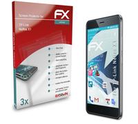 atFoliX 3x Écran protecteur pour TP-Link Neffos X1 clair&flexible