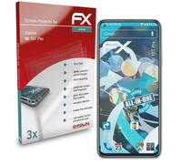 atFoliX Protecteur d'écran compatible avec Xiaomi MI 10T Pro Film Protecteur, ultra clair et flexible FX Film Protection d'écran (3X)