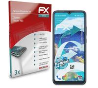 atFoliX 3x Écran protecteur pour Xiaomi Redmi 10C clair&flexible