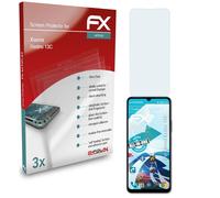 atFoliX 3x Écran protecteur pour Xiaomi Redmi 13C clair&flexible