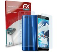 atFoliX 3x Écran protecteur pour ZTE Nubia Z17 miniS clair&flexible