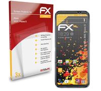 atFoliX 3x Film Protection d'écran pour Asus ROG Phone 6 mat&antichoc