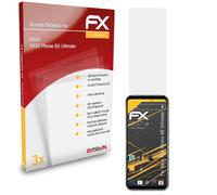 atFoliX 3x Film Protection d'écran pour Asus ROG Phone 6D Ultimate mat&antichoc
