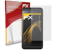 atFoliX 3x Film Protection d'écran pour Blackberry Z10 mat&antichoc