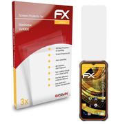 atFoliX 3x Film Protection d'écran pour Blackview BV4800 mat&antichoc