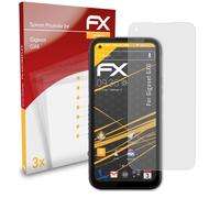 atFoliX 3x Film Protection d'écran pour Gigaset GX6 mat&antichoc