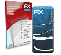 atFoliX 3x Film Protection d'écran pour Honor Magic 5 Protecteur d'écran clair