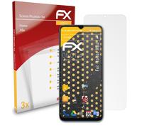 atFoliX 3x Film Protection d'écran pour Honor X6a mat&antichoc