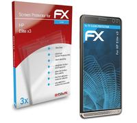 atFoliX 3x Film Protection d'écran pour HP Elite x3 Protecteur d'écran clair
