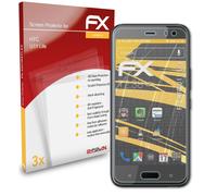 atFoliX 3x Film Protection d'écran pour HTC U11 Life mat&antichoc
