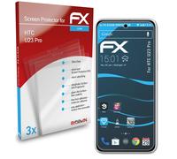 atFoliX 3x Film Protection d'écran pour HTC U23 Pro Protecteur d'écran clair