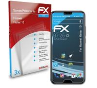 atFoliX Film Protection d'écran compatible avec Huawei Honor 10 Protecteur d'écran, ultra-clair FX Écran protecteur (3X)