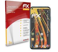 atFoliX 3x Film Protection d'écran pour Huawei Honor 20 Pro mat&antichoc