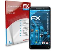 atFoliX 3x Film Protection d'écran pour Huawei Honor 6X Protecteur d'écran clair