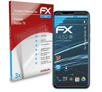 atFoliX 3x Film Protection d'écran pour Huawei Honor 7X Protecteur d'écran clair
