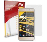 atFoliX 3x Film Protection d'écran pour Huawei Honor Play 6 mat&antichoc
