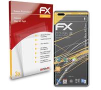 atFoliX 3x Film Protection d'écran pour Huawei Mate 40 Pro+ mat&antichoc