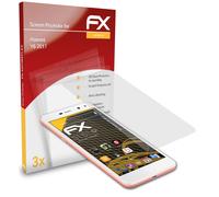 atFoliX 3x Film Protection d'écran pour Huawei Y6 2017 mat&antichoc