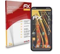 atFoliX 3x Film Protection d'écran pour Huawei Y6 2018 mat&antichoc