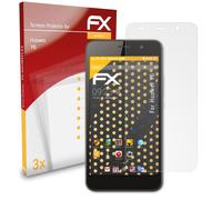 atFoliX 3x Film Protection d'écran pour Huawei Y6 mat&antichoc