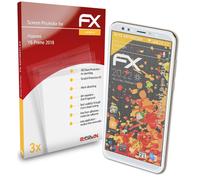 atFoliX 3x Film Protection d'écran pour Huawei Y6 Prime 2018 mat&antichoc