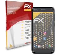 atFoliX 3x Film Protection d'écran pour Huawei Y6 Pro 2017 mat&antichoc