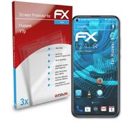 atFoliX 3x Film Protection d'écran pour Huawei Y7p Protecteur d'écran clair