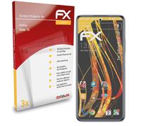 atFoliX 3x Film Protection d'écran pour Infinix Note 10 mat&antichoc