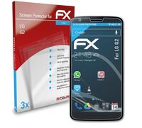 atFoliX 3x Film Protection d'écran pour LG G2 Protecteur d'écran clair