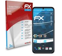 atFoliX 3x Film Protection d'écran pour LG K50 Protecteur d'écran clair
