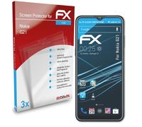 atFoliX 3x Film Protection d'écran pour Nokia G21 Protecteur d'écran clair