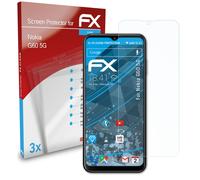 atFoliX 3x Film Protection d'écran pour Nokia G60 5G Protecteur d'écran clair