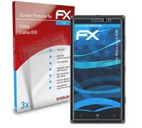 atFoliX 3x Film Protection d'écran pour Nokia Lumia 830 Protecteur d'écran clair
