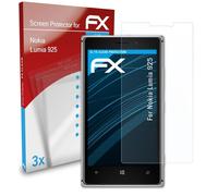atFoliX 3x Film Protection d'écran pour Nokia Lumia 925 Protecteur d'écran clair