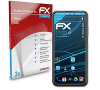 atFoliX 3x Film Protection d'écran pour Nokia X20 Protecteur d'écran clair