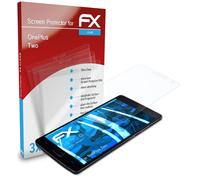 atFoliX 3x Film Protection d'écran pour OnePlus Two Protecteur d'écran clair
