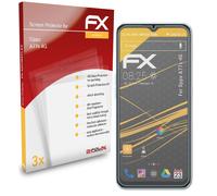 atFoliX 3x Film Protection d'écran pour Oppo A77s 4G mat&antichoc