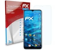 atFoliX 3x Film Protection d'écran pour Realme C11 2021 Protecteur d'écran clair