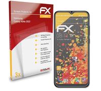 atFoliX 3x Film Protection d'écran pour Samsung Galaxy A04e 2022 mat&antichoc