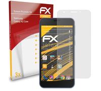 atFoliX 3x Film Protection d'écran pour Samsung Galaxy A2 Core mat&antichoc