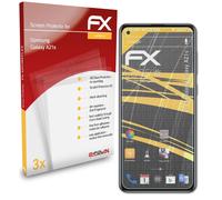 atFoliX 3x Film Protection d'écran pour Samsung Galaxy A21s mat&antichoc
