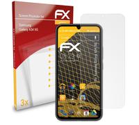 atFoliX Protecteur d'écran compatible avec Samsung Galaxy A34 5G Film Protection d'écran, antiréfléchissant et absorbant les chocs FX Film Protecteur (3X)
