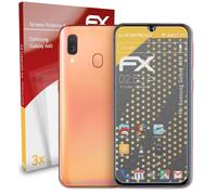 atFoliX 3x Film Protection d'écran pour Samsung Galaxy A40 mat&antichoc