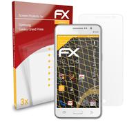 atFoliX 3x Film Protection d'écran pour Samsung Galaxy Grand Prime mat&antichoc