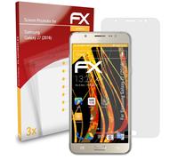 atFoliX 3x Film Protection d'écran pour Samsung Galaxy J7 (2016) mat&antichoc