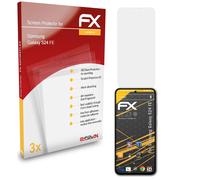 atFoliX Protecteur d'écran compatible avec Samsung Galaxy S24 FE Film Protection d'écran, antiréfléchissant et absorbant les chocs FX Film Protecteur (3X)