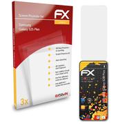 atFoliX 3x Film Protection d'écran pour Samsung Galaxy S25 Plus mat&antichoc