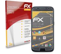 atFoliX 3x Film Protection d'écran pour Samsung Galaxy S7 mat&antichoc